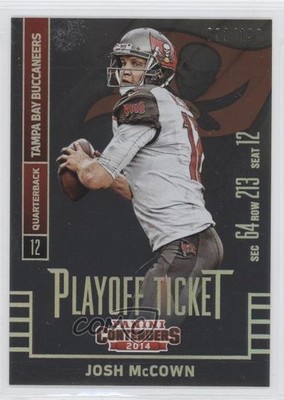 2014 Panini Contenders Playoff Ticket 91/199 Josh McCown #22 1n1