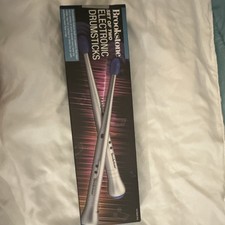 Brookstone Electric Drumsticks Set of 2 Electronic Drumsticks