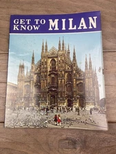 Get To Know Milan Renzo Chiarelli 20th Century Illustrated Travel Guide
