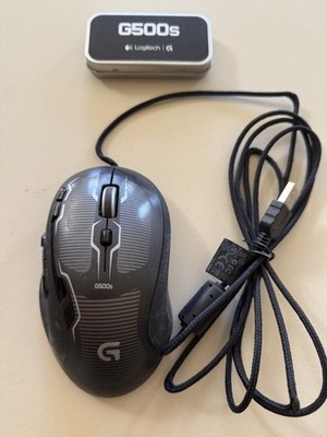 Logitech G500S Adjustable Weight Programmable 10 Buttons 8200 dpi Gaming Mouse