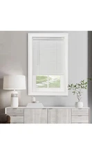 Cordless GII Morningstar 1" Light Filtering Mini Blind 28X64 - White
