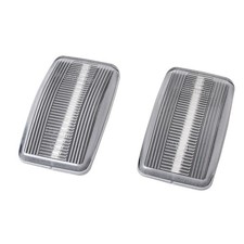 For Toyota Corolla Wagon 1990-1995 2pcs Clear Fender Side Marker Lights Lamps