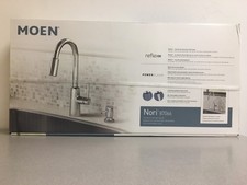 Moen 87066 Nori One Handle Chrome Pull-Down ADA Compliant Kitchen Faucet