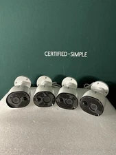 Lot of 4 Swann Wired Outdoor Camera–Full HD 1080p, Thermal Sensing, Weatherproof