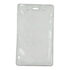 50 Count Advantus Proximity ID Badge Holders Vertical Clear 2.375"x3.375" Insert