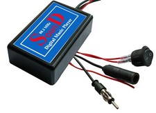 Bluetooth FM Modulator Wired for Audio Input for OEM or Aftermarket Radios