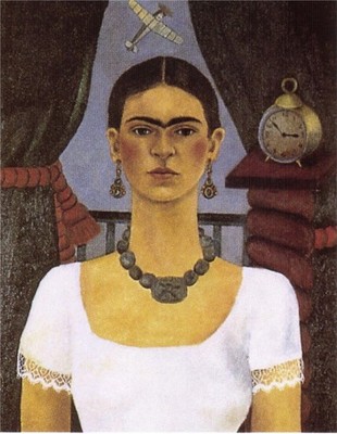 Frida Kahlo Self Portrait Time Flies 1929 17''x 22'' Archival Art Print