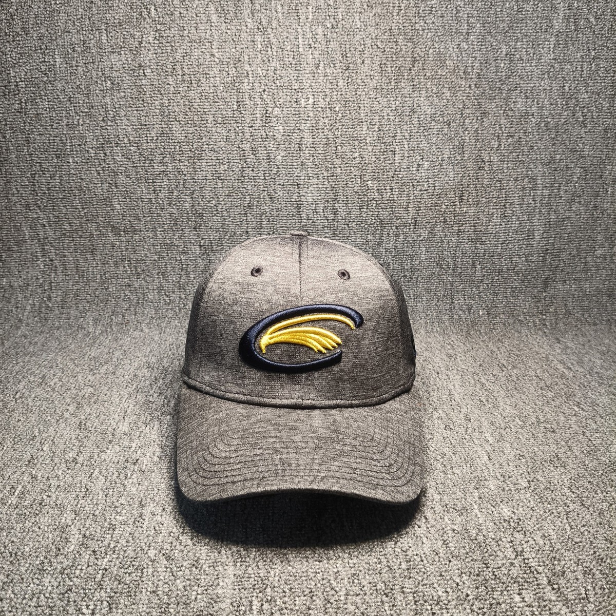 New Era 39THIRTY Clarion Golden Eagles Baseball Cap Hat Grey Fitted S/M