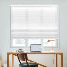 Cordless 1.5 Light Filtering Cellular Shade, 19 W x 54 H, White