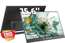 gogtesi 15.6" Portable Monitor 1080P FHD Wireless Travel Display
