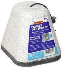 Frost King FC1 Outdoor Foam Faucet Cover, Oval Pack of 2 2 , Gray
