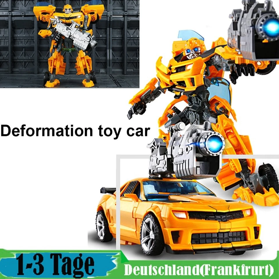 NEU Kinder Transformer Autobots Roboter Flim Figur Auto Actionsfigur Spielzeug - Bild 4 von 4