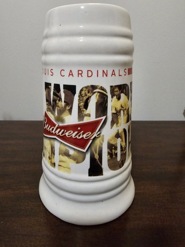 St. Louis Cardinals Budweiser 2011 World Series Champion Beer Stein - Picture 6 of 19