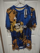 NWT $70 Adidas MLS Soccer Jersey x Marvel Kick Childhood Cancer HT3238 Men’s L