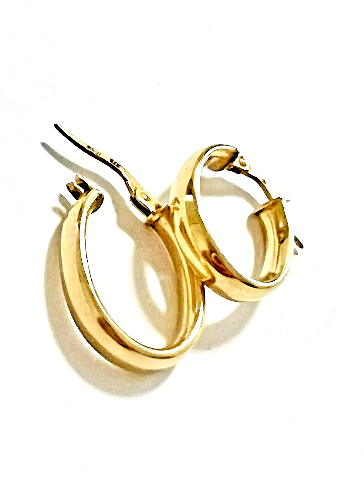 9ct Gold Hoop Earrings eBay