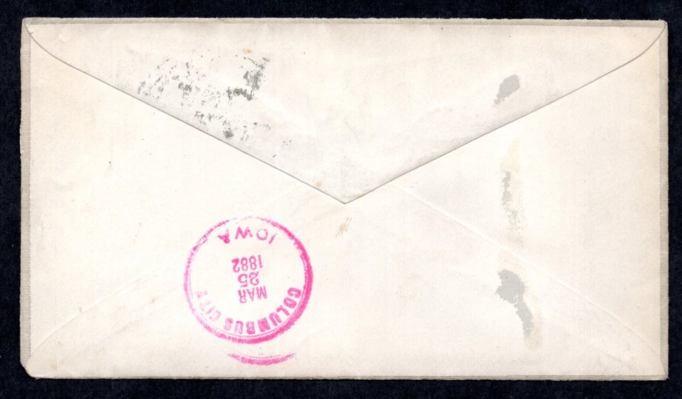 U.S. 1882 OFFICIAL HOUSE OF REPRESENTATIVES WASHINGTON, D.C. WHOLE FRONT DESIGN - Image 2 of 2