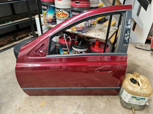 FORD BA FALCON LEFT HAND FRONT PASSENGER DOOR SHELL PAINT CODE : B7 ...