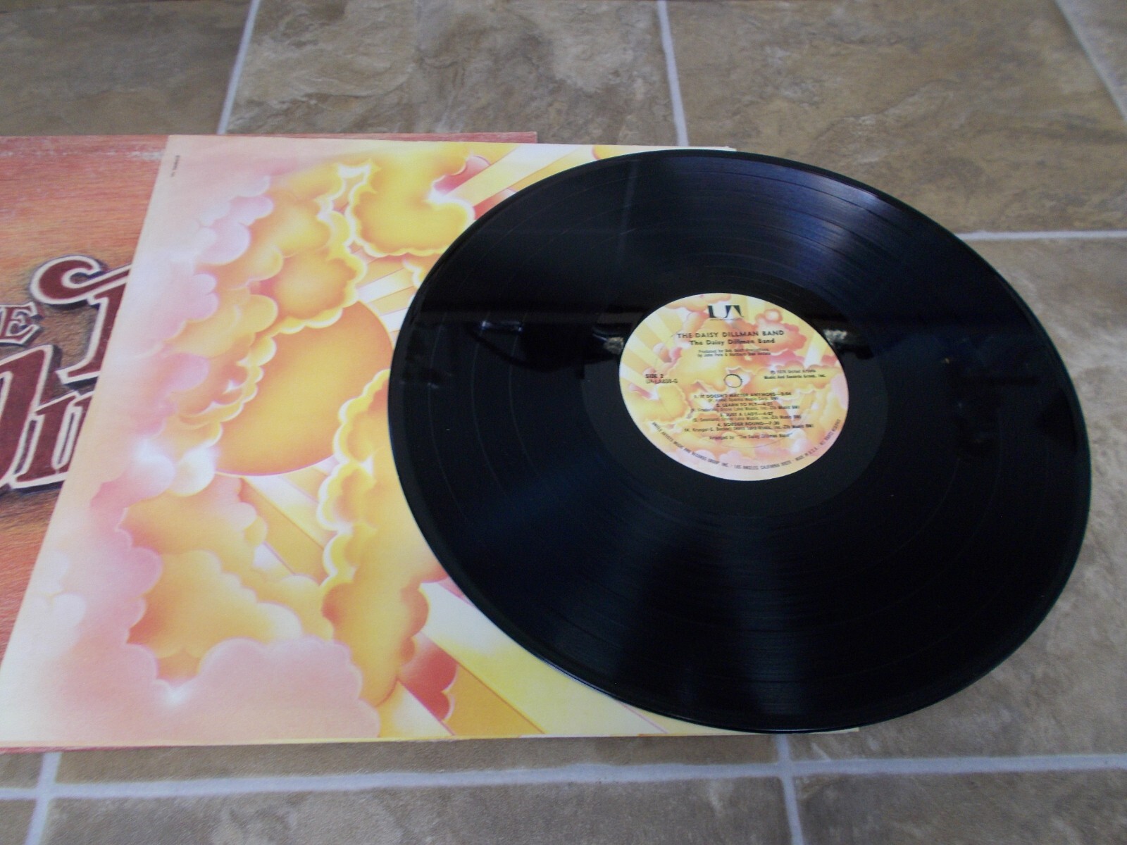 The Daisy Dillman Band 1978 USA Album LP Vinyl Record United Artist