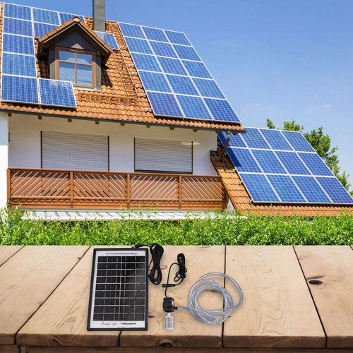 Maintenance Free Solar Water Pump for 12V Circulating Fish Pond Filtration