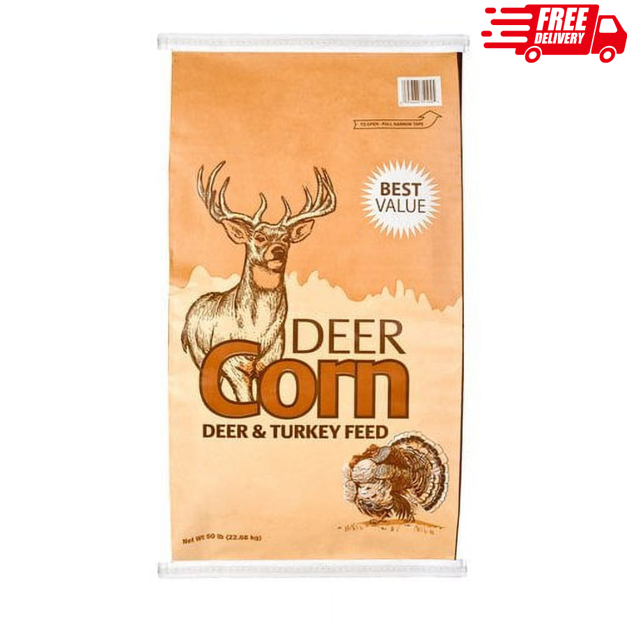 Manna Pro Deer Corn Premium Deer & Turkey Feed 50 lbs Free Shipping eBay