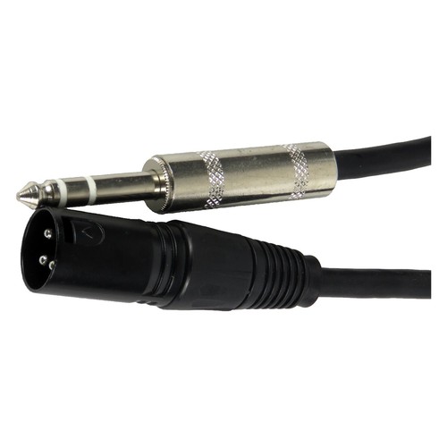 2-Pack XLR 3Pin 25FT Male Cables To 6.35mm 1/4" Stereo Shielded Plug Mic Cables - Picture 13 of 14