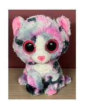 2017 TYSILK BEANIE BABY CAT/KITTEN NAMED "LINDI" MULTICOLOR PLUSH/STUFFED ANIMAL