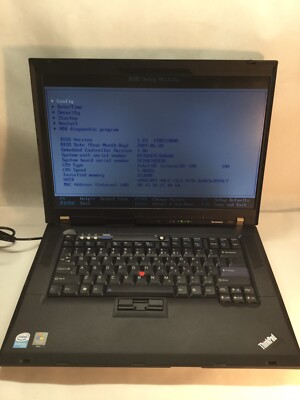 Lenovo ThinkPad R61 15'' Laptop Intel Celeron - BIOS LOCKED/ DIM BACKLIGHT -MZ
