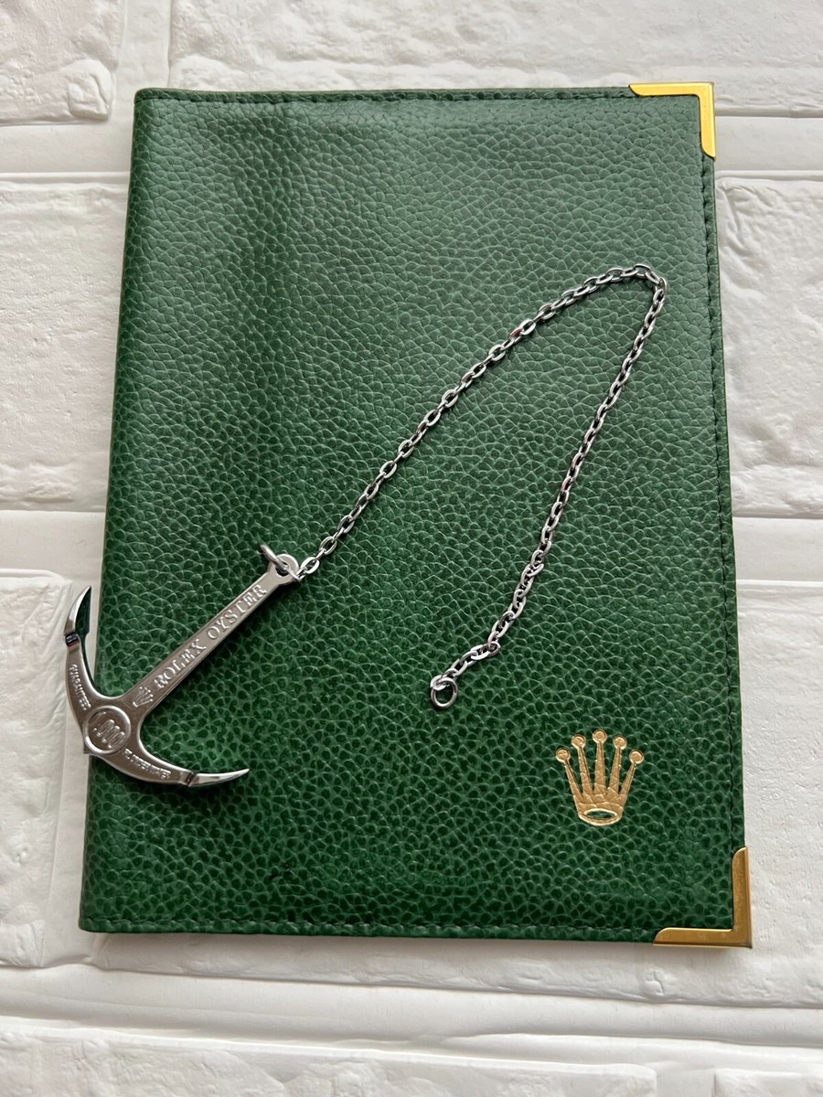 Rolex Charm Anchor 1000ft 300M and Card Case Set From JAPAN Rolex Charm Anchor 1000ft 300M and Card Case Set From JAPAN