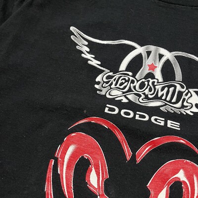 ミュージシャン Vintage Aerosmith Dodge 2001 Tour XL Vintage 2001 Aerosmith Dodge Black Tour Shirt Size XL | eBay
