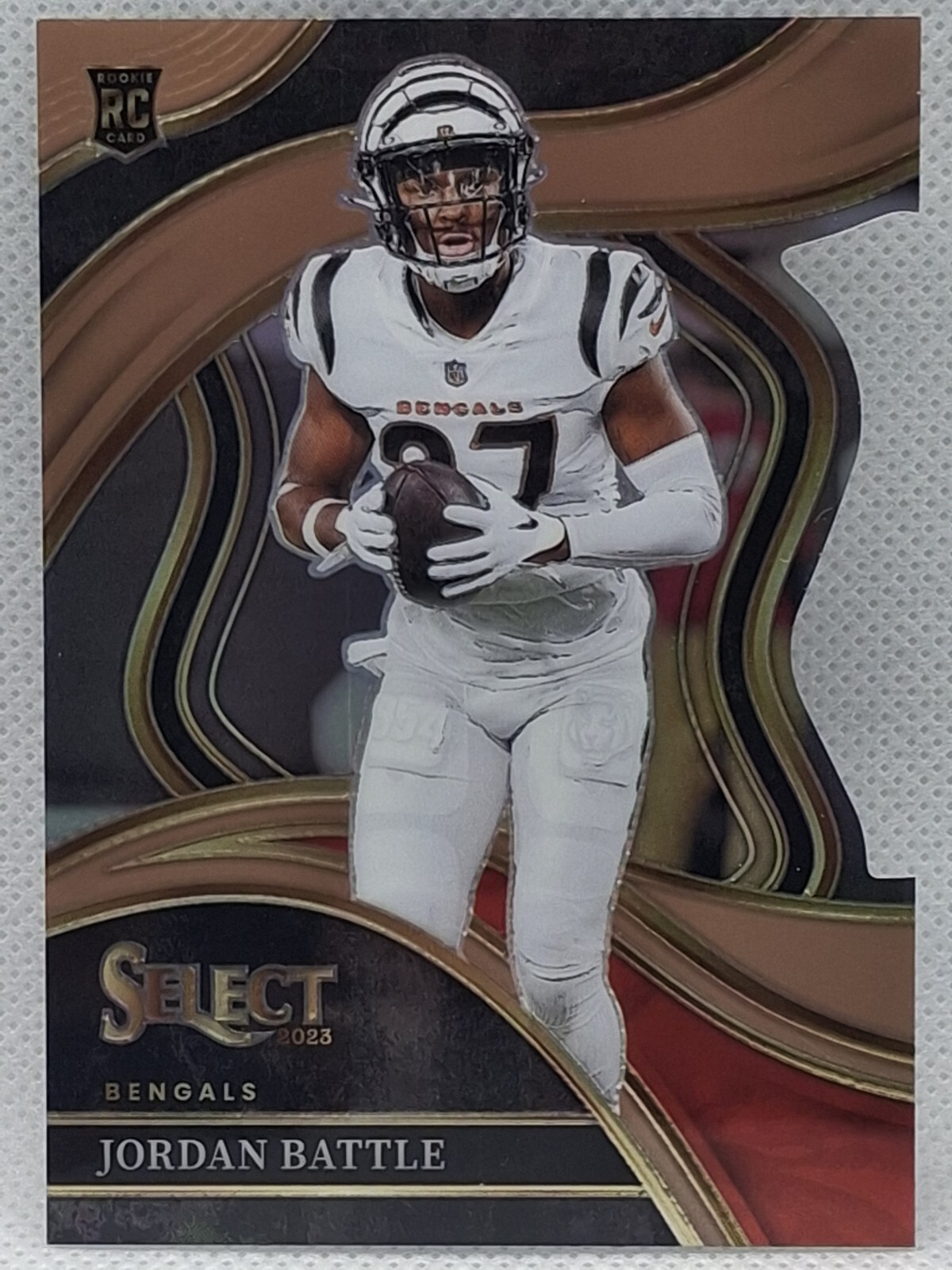 Jordan Battle Panini Select #253 Copper Die Cut