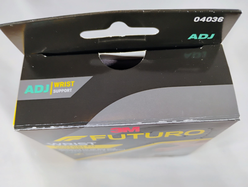3M Futuro Wrist Comfort Support Adjustable Moderate Brace (C8) - Picture 4 of 10