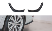 Cup Diffusor Seiten AnsäTze Schwarz FüR Skoda Superb MK3 FL Rear Side Flaps Wing