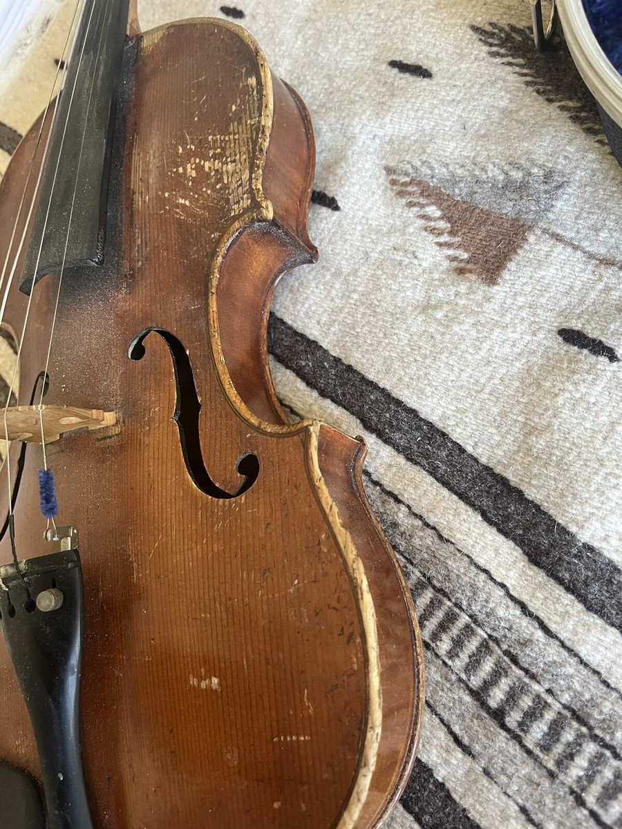 Antique Nicolaus Amatus Fecit In Cremona 1631 Violin Complete With