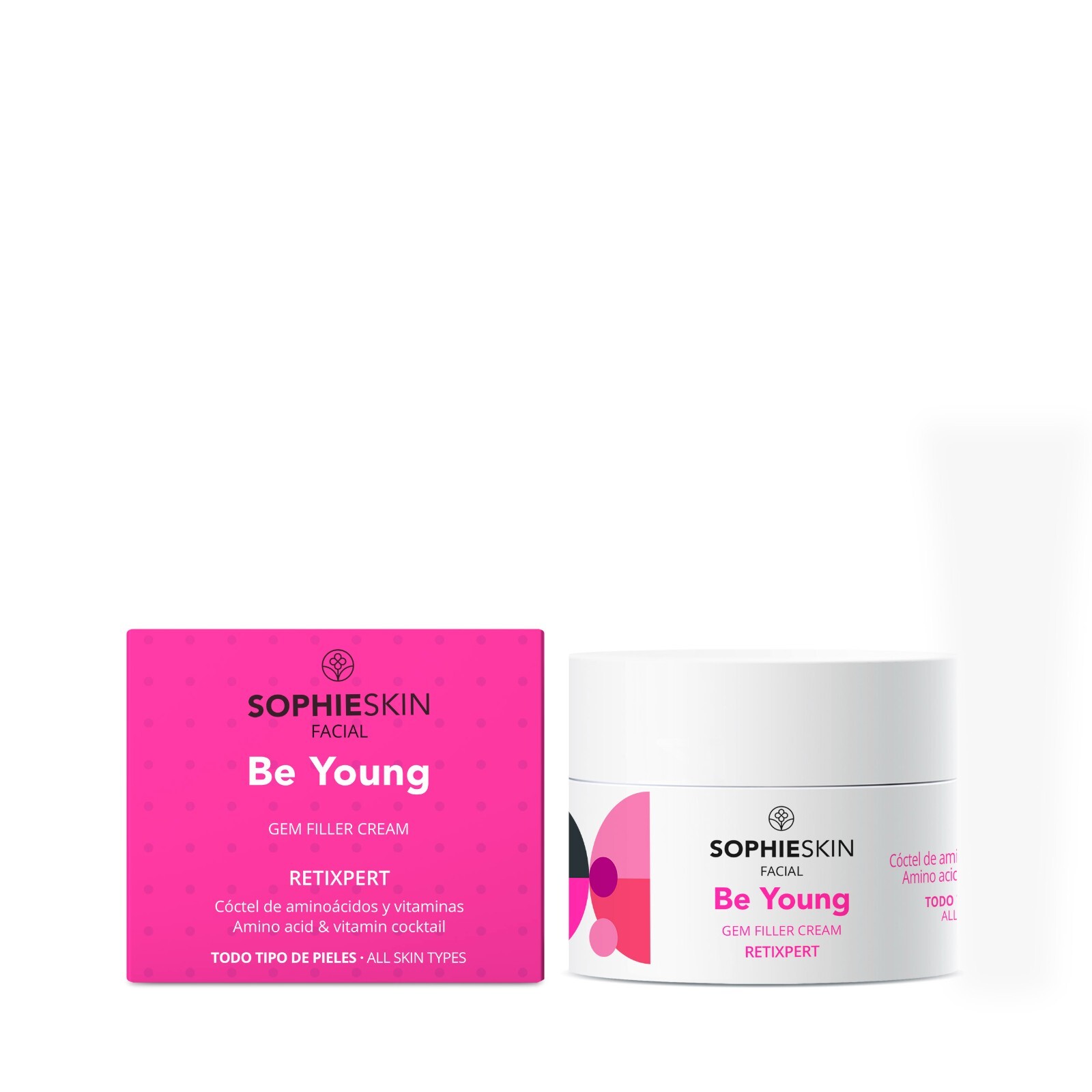 Crema de relleno Sophieskin Be Young Retiexpert, 50 ml