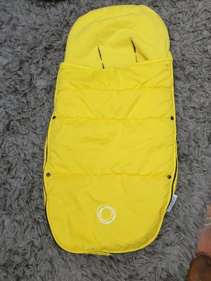 bugaboo yellow footmuff