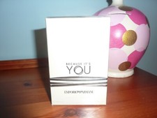 Emporio Armani Because It's You  Eau De Parfum 100ml BNSIB