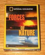 National Geographic - Forces of Nature (DVD, 2004) Narrated by Kevin Bacon NEW