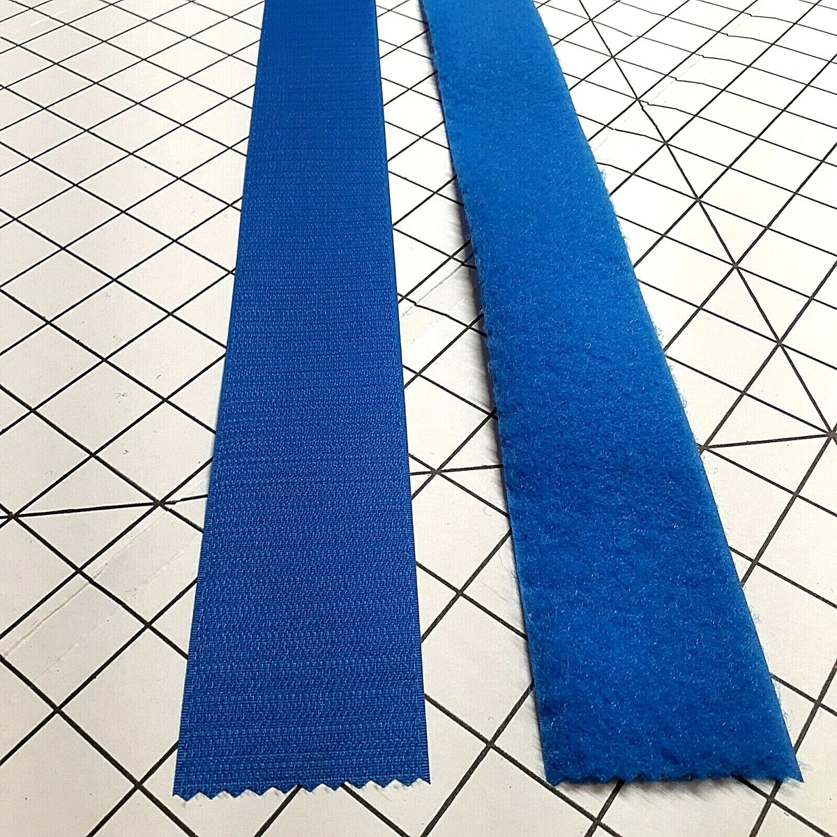 Velcro® Brand 2 Blue Hook & Loop Set - SEW-ON TYPE - 1 YARD - UNCUT