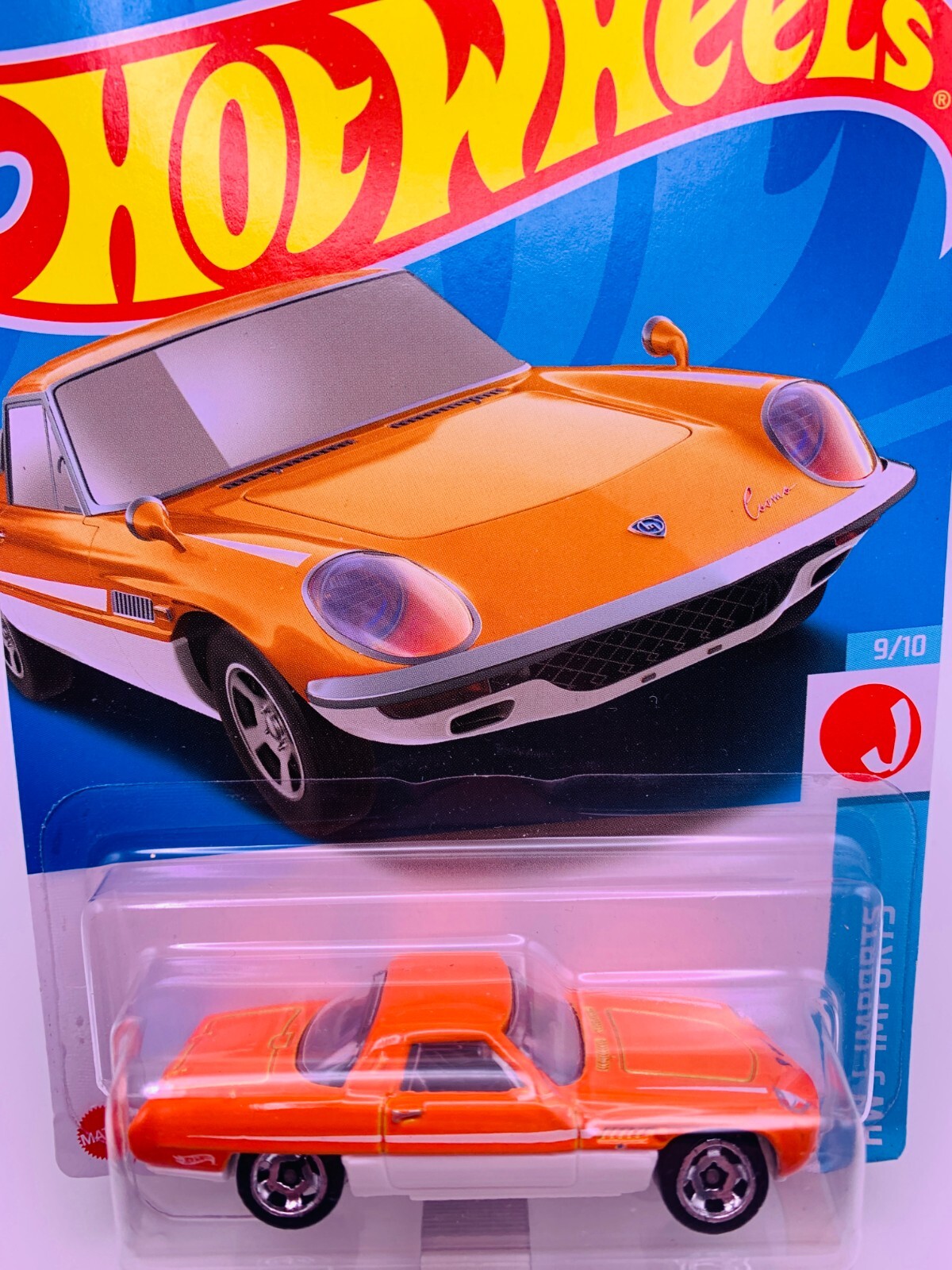 Hot Wheels 2023 HW J-Imports 1968 Mazda Cosmo Sport Car Orange NEW HKJ14