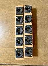 Neutrik NC4MD-L-B-1 - 4 pole male receptacle, solder cups, black - 10 Pack