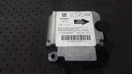 Opel Zafira 2000  crash sensors module 09174005, 1923594 #225626-21