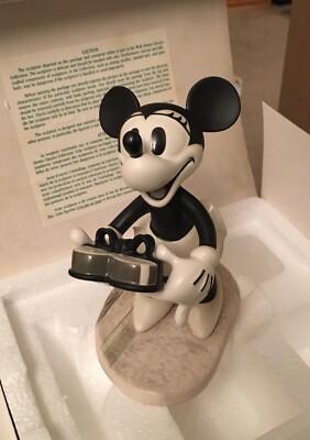 WDCC Oh It's Swell Minnie Mouse Puppy Love Box + COA Vintage **NEW**