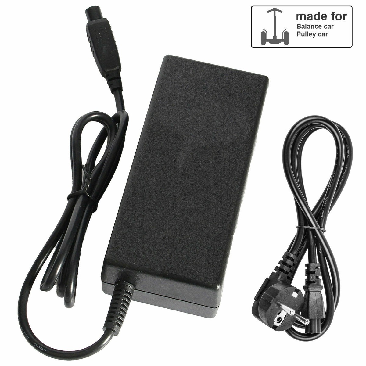 GOMETY Hoverboard, Cavo Di Ricarica, 42 V, 2 A, 3 Poli, AC, Caricatore - Foto 3