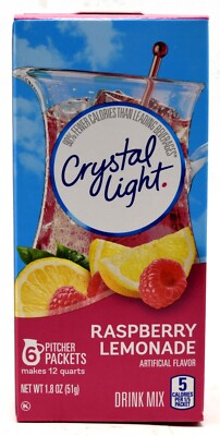 Crystal Light Drink Mix 10 or 12 Quart Pitcher Pack Box Buy More Save UpTo 25%