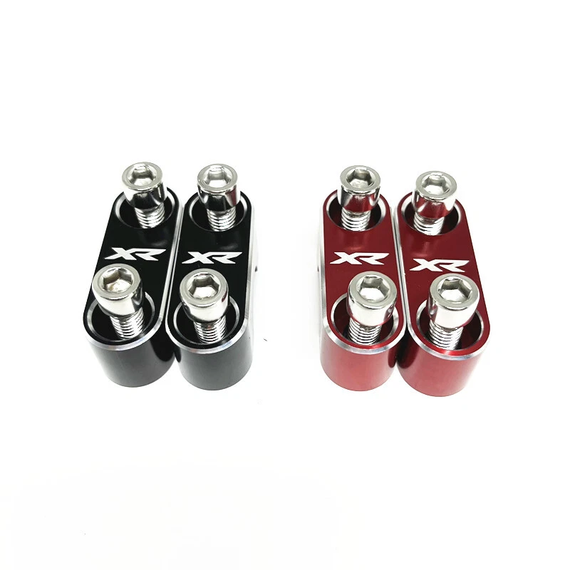 XR Logo Hand Bar Clamp Cover Mount For HONDA XR600R XR650R XR650L XR400R  - Image 4 of 4