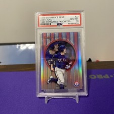 2019 Bowman's Best-1999 Franchise Favorites Atomic Refractor #99FF-JJ Josh Jung