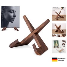 Stilvoller Holz-Schallplattenhalter für Vinyl, Alben & Bilder, Retro-Design