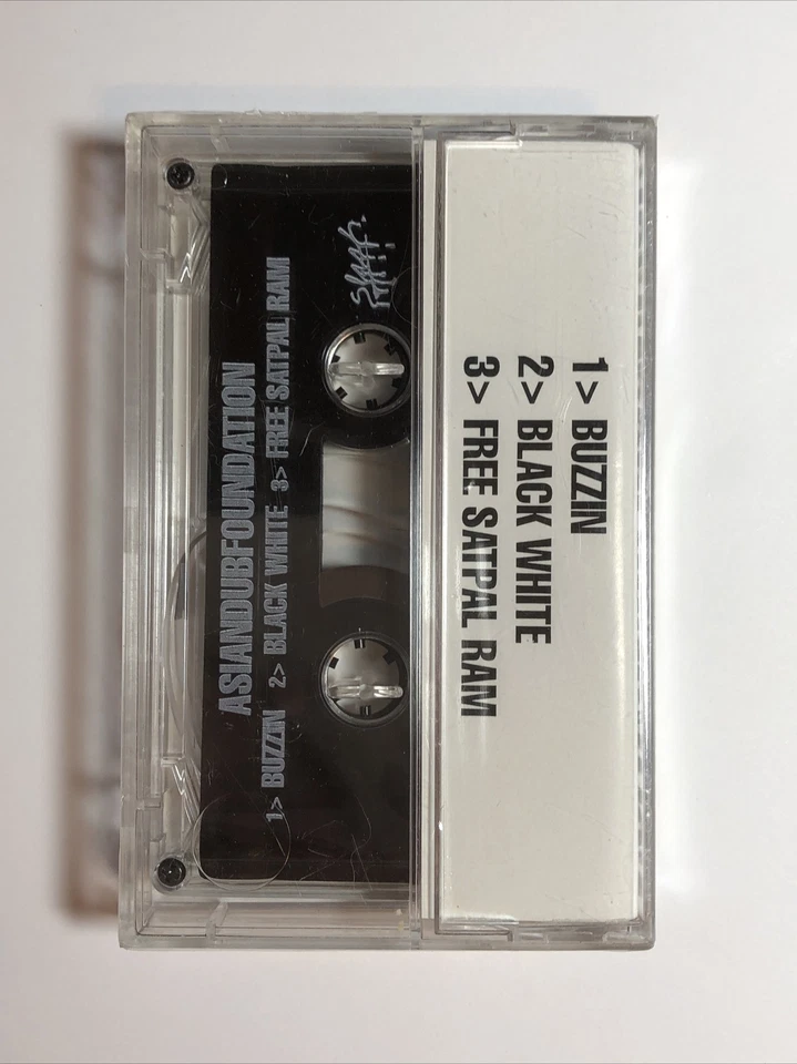 1998 Asian Dub Foundation Promo Cassette For “Raif’s Revenge” Slash Records New - Image 4 of 4