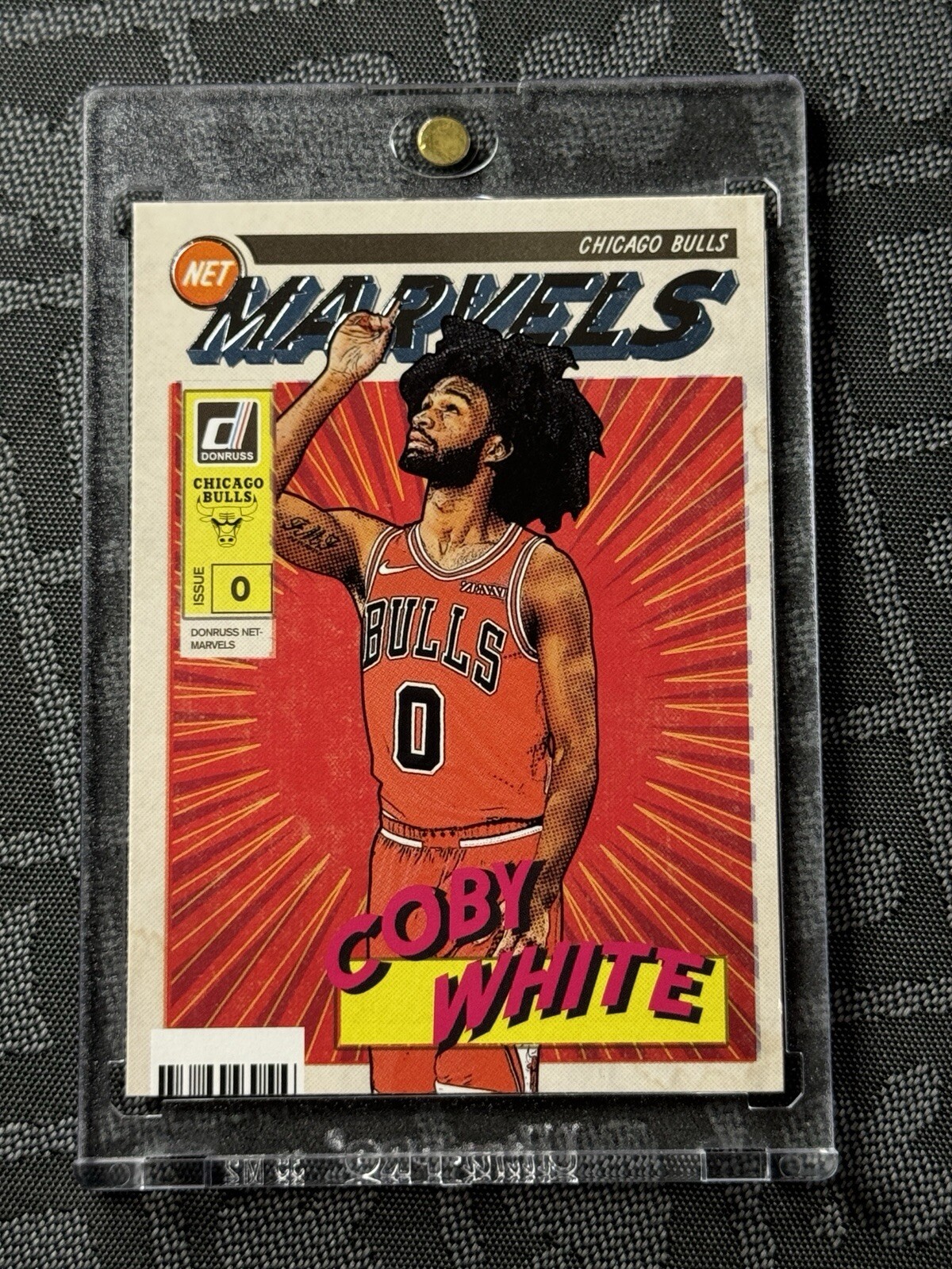 2019-20 Panini Donruss Net Marvels Coby White #5 Rookie RC