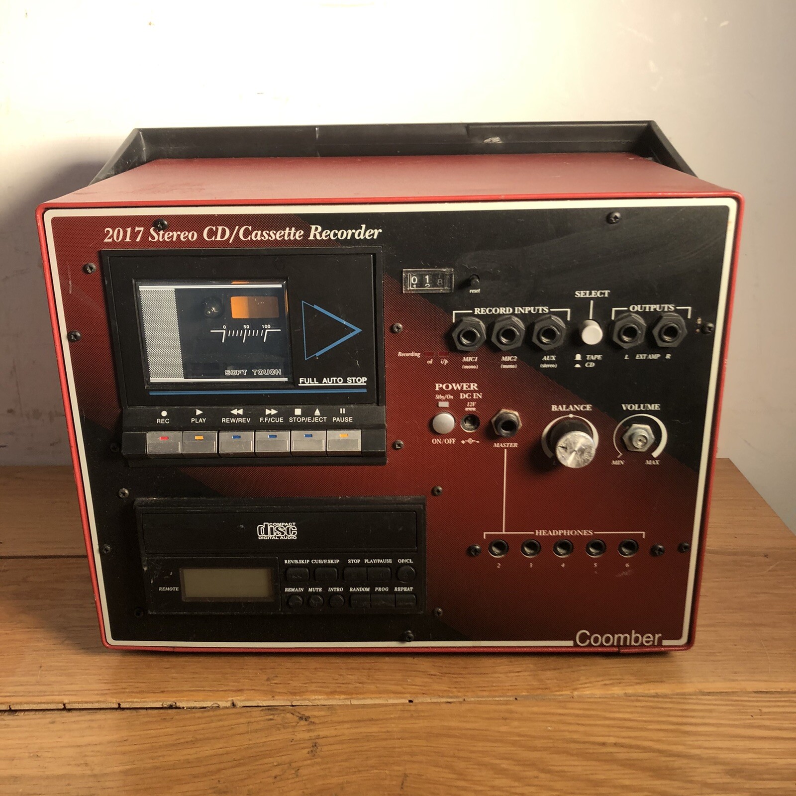 Coomber 2017C Stereo CD/Cassette Recorder *Spares Or Repair* eBay